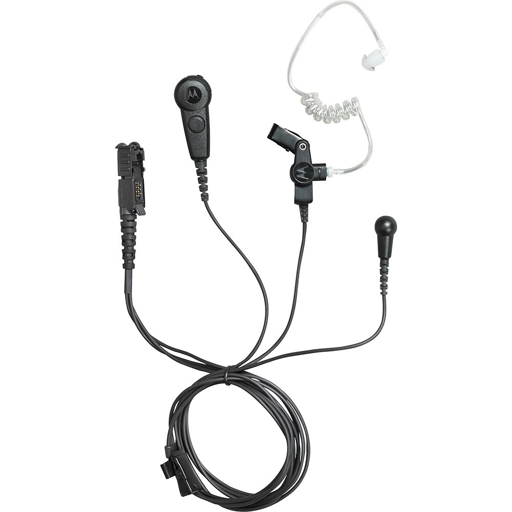 Motorola PMLN6754A 3-Wire Surveillance Earpiece