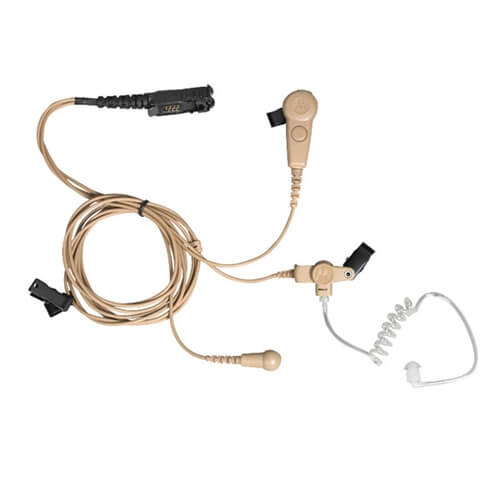 Motorola PMLN6755A 3-Wire Surveillance Earpiece