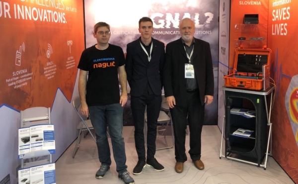 Elektronika Naglič sejem zaščite in reševanja 2019