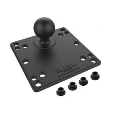 RAM® 100x100mm VESA Plate with Ball-C-Size